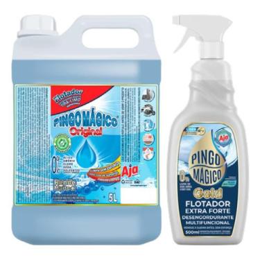 Imagem de Pingo Mágico Original 5L + Pingo Mágico Gold 500ml - Aja Química