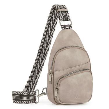 Imagem de Bolsa tipo estilingue CLUCI pequena para mulheres, pochete de material