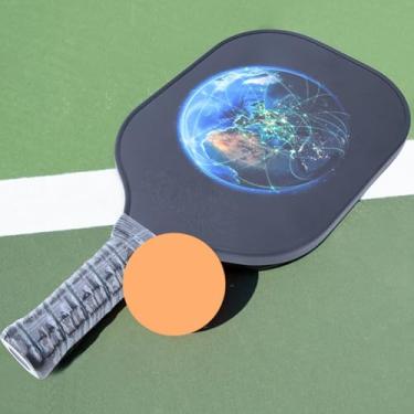 Imagem de Remo de pickleball esportivo, remo de pickleball de fibra de vidro de qualidade leve para esportes ao ar livre para bola