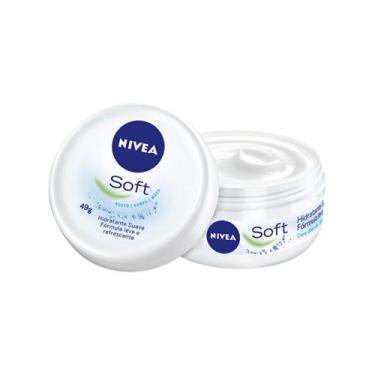 Imagem de Hidratante Suave Rosto Corpo e Mãos Soft 48g  Nívea - Beiersdorf