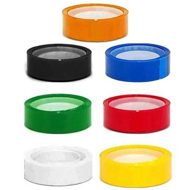 Imagem de Kit Fita adesiva colorida 12mmx10m 7 cores Nastro