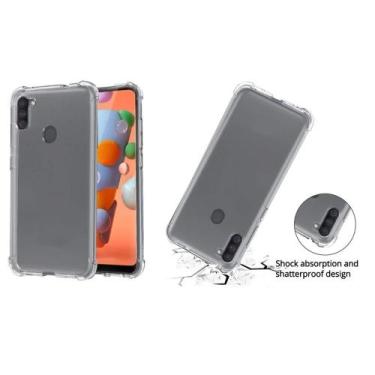 Imagem de Capa Capinha para Samsung Galaxy a11 tela 6.4 Anti Impacto transparent