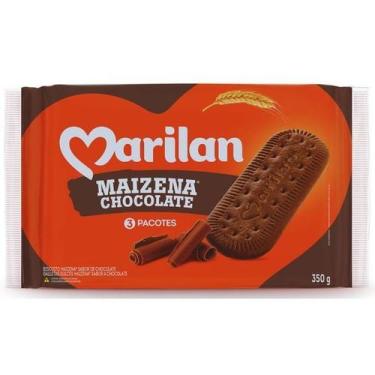 Imagem de Biscoito Doce Especial Marilan Maizena Chocolate 350g 3 pct