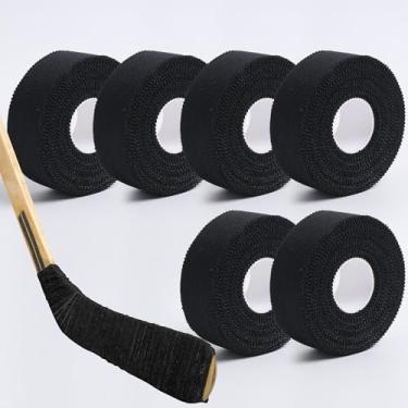 Imagem de Fita de hóquei – Rolo de fita de pano multiuso para lacrosse, beisebol, tacos de softball, raquetes, barras de pullup e ferramentas de jardinagem. Ideal para punho, tornozelo, pé, joelho e fita de mão