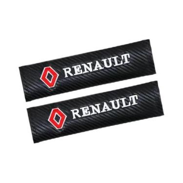 Imagem de Capa De Ombro Para Cinto De Segurança De Carro Em Fibra De Carbono Par