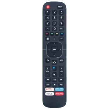 Imagem de Controle remoto de substituição de voz ERF2G60H compatível com Smart TV Hisense 32H5540F 40H5609 32H56G 40H56G 40H5500F 40H5520F 32H5520F 32H5530F 32H5609 70H65770F 0G 75H 6570G 40H5560F 40H5570F