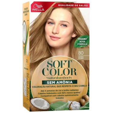 Imagem de Kit Tintura Soft Color Louro Claro 80