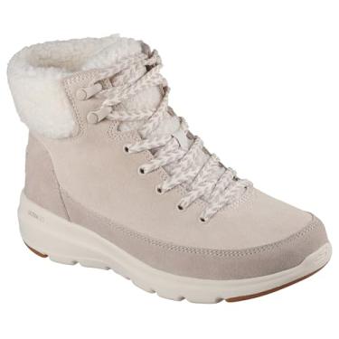 Imagem de Skechers Bota de inverno feminina para neve, Cinzento-acastan, 35