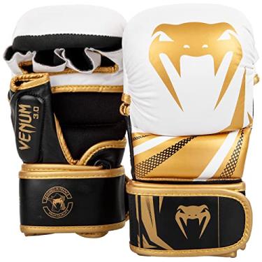 Imagem de Luvas de Sparring Venum Challenger 3.0 - branco/preto/dourado - P