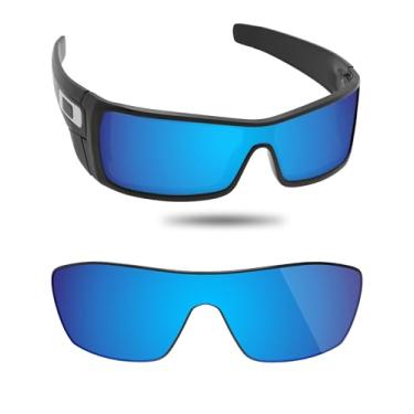 Imagem de Fiskr Lentes de reposição anti-água salgada para óculos de sol Oakley Batwolf