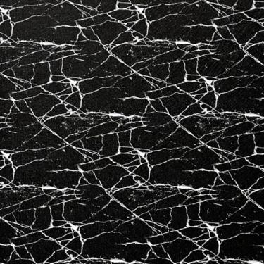 Imagem de Papel de Parede Adesivo Sala Quarto Ripas Madeira Clara Lisa Autocolante 5m x 45cm(Marmore Preto)