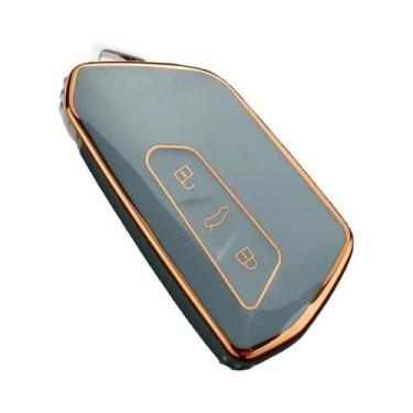 Imagem de Capa De Chave Remota De Carro TPU Para VW Volkswagen Golf 8, Skoda Oct
