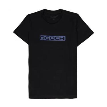 Imagem de Camiseta Ogochi Concept Slim Preta 2/8-Masculino