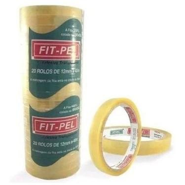 Imagem de Fita Adesiva Durex Transparente 12Mm X 40M Rolo Com 20Un