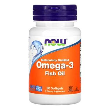 Imagem de NOW Foods Ômega-3 Molecularmente Destilado 30Soft Importado