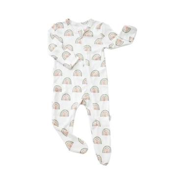 Imagem de Macacão Bebê em Algodão e Bambu Elinfant - Design Longo e Confortável,