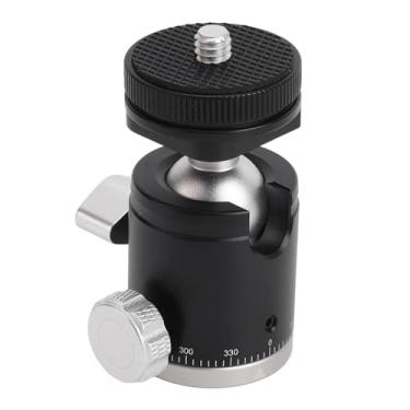 Imagem de Bewinner LEVILA DE ALUMINA DE CABEÇA DE CABEÇA DE DE DE ROTATIVA DE 360 LEVAS PARA CAMERAS, LUZES, PENHONES, TRIPODS - Adaptador Leve DE Montagem DE Calçados Frios PARA Vloggers, Fotógrafos