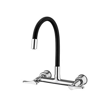 Imagem de Outras Misturador Cozinha de Parede Flexível 1258 B27 Black Flex Lorenzetti 7021149, Me...