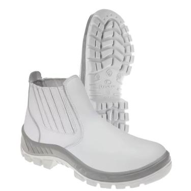 Imagem de Botina segurança ocupacional epi marluvas modelo 70b19 gibp  branco bi