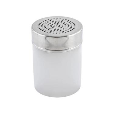 Imagem de Porta Tempero Condimento Sal e Pimenta em Aço Inox Profissional Weck, 