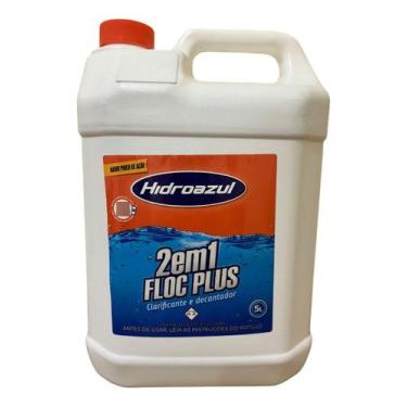 Imagem de Floc Plus 2 Em 1 Hidroazul 5 L Clarifica Decanta Piscina