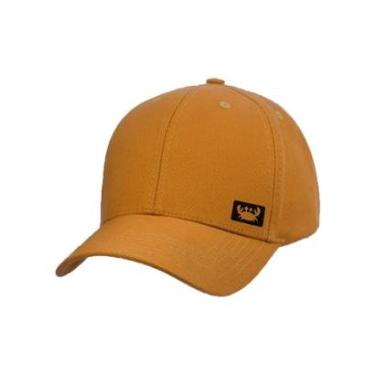 Imagem de Boné Aba Curva 6 Paineis com Ajuste Relaxado Siri Moderno Confortável-Unissex