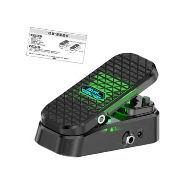 Imagem de YIJU Pedal Wah e Volume Pedal de Efeitos para Guitarra Elétrica Profissional Pedais de Controle para Baixistas que Buscam Controle Versátil