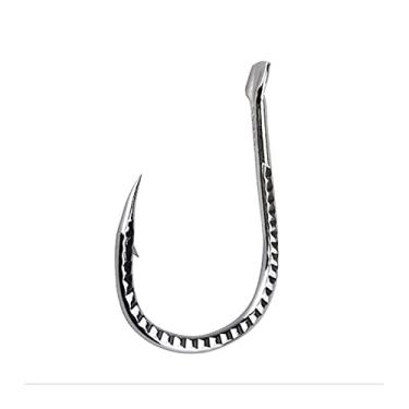 Imagem de Ganchos de pesca 10/20 peças anzóis peixe-gato de aço de alto carbono anzol farpado de pesca mar dourado gancho bigode acessórios de carpa anzóis de peixe (cor: 20P, tamanho: 4#)