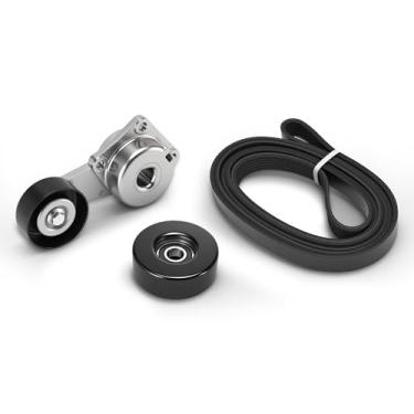 Imagem de Kit de polia tensora de correia de transmissão 38274 - para Ford E-Series 2002 (E-150/E-250/E-350), para F-Series 2002-2003 (para F-150/F-250/F-350), para F-250 F-350 Super Duty 2008-2010, para Ex