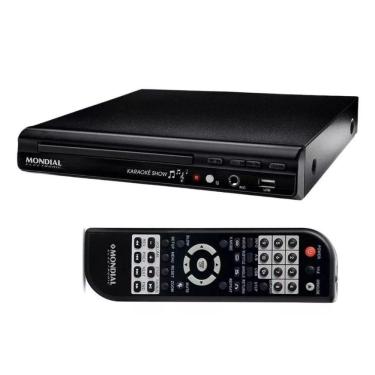 Imagem de Dvd Karaoke Mondial Entrada Usb Ii Mp3 E Mp4 Bivolt D-20