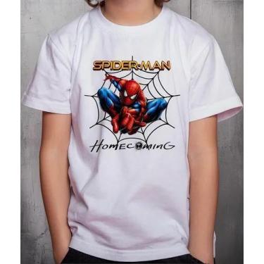Imagem de Camiseta Camisa Infantil Juvenil Menino Menina Homem Aran ha Super Her