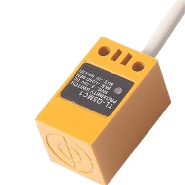 Imagem de 1 peça Interruptor de proximidade quadrado TL-Q5MC1 Sensor de metal indutivo DC de três fios NPN normalmente aberto MF1 NPN (3-WIRES NPN NO)