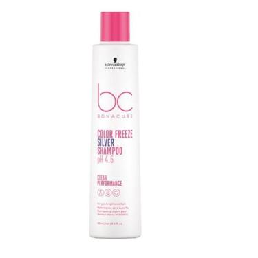 Imagem de Schwarzkopf BC pH 4.5 Color Freeze Silver Shampoo 250ml - SCHWARZKOPF 