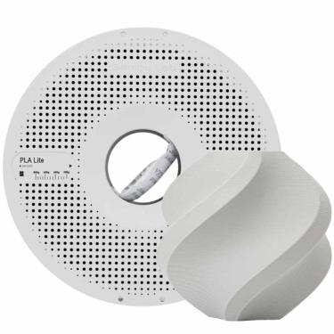 Imagem de Filamento PLA Lite Bambu Lab para Impressora 3D Cinza  1Kg