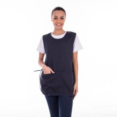 Imagem de Kit com 6 Batas / Jaleco / Avental em Tecido Oxford ,com  Bolso Fronta