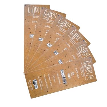 Imagem de Kit 6X: Chocolate Dark Milk 55% Cacau com Açúcar Demerara Orgânico CHoKolaH 70g