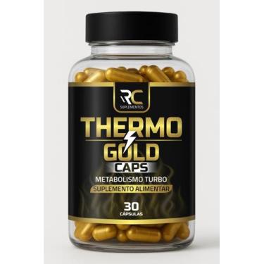 Imagem de Termogênico Thermo Gold Caps 30 Caps Envio Imediato - RC Premium