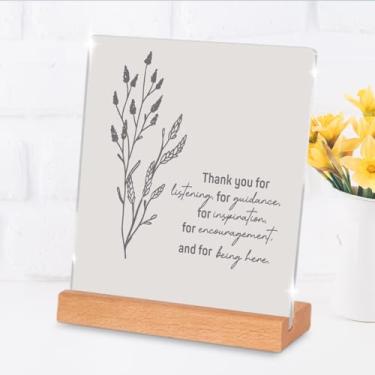 Imagem de Presentes de agradecimento para colegas de trabalho presentes de apreciação decoração de mesa motivacional sinais de mesa para graduação funcionário equipe professor enfermeira assistente social