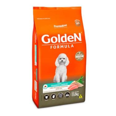 Imagem de Ração Golden Fórmula Cachorro Ad Mini Bits Frango/Arroz 15kg