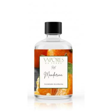 Imagem de Vapores da Terra Aromatizador de Ambientes, Fragrância Mandarina, Refil Líquido, 500ml (250ml)