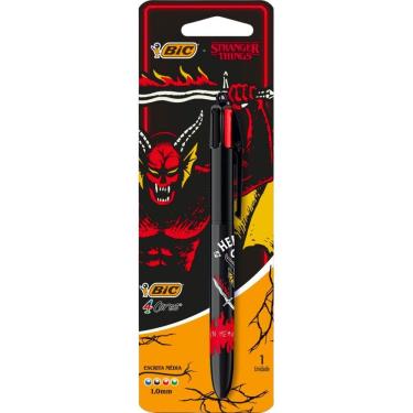 Imagem de Caneta Esferográfica 4 Cores Netflix Stranger Things Bic