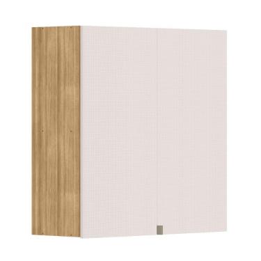 Imagem de Armario De Cozinha Suspenso Art 80 Cm Com 2 Portas Freijó