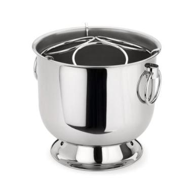 Imagem de Champagneira 6 Litros Base Coletora 3 Garrafas inox Forma
