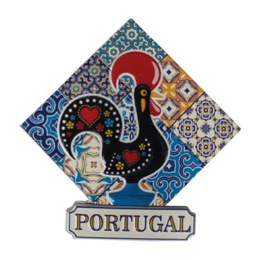 Imagem de Ímã de geladeira 3D de Portugal - Lembrança autêntica e charmosa decoração de casa/cozinha coleção de presente adesivo magnético Lisoa Portugal ímã de geladeira