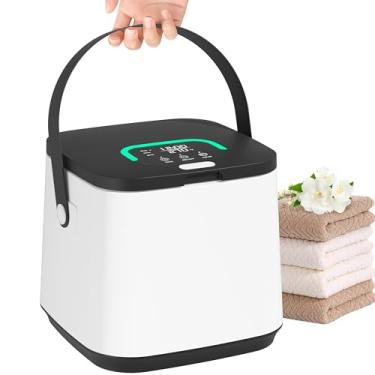 Imagem de RESIMPLE Aquecedor de toalha atualizado 2025 para banheiro, aquecedor de toalha quente de 16L com visor LED, 3 modos de aquecimento, até 24 horas de atraso, aquecedor de toalhas de spa de luxo com