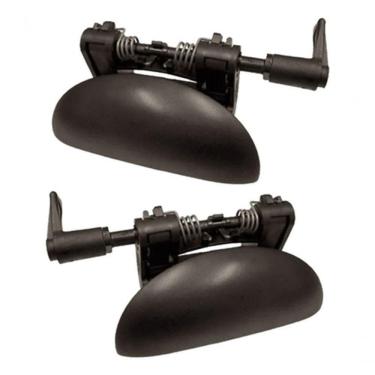 Imagem de Par Maçaneta Externa Porta Traseira Peugeot 206 207 Passion [f103]