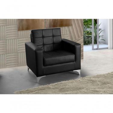 Imagem de Poltrona Decorativa Taina - Preto Corino