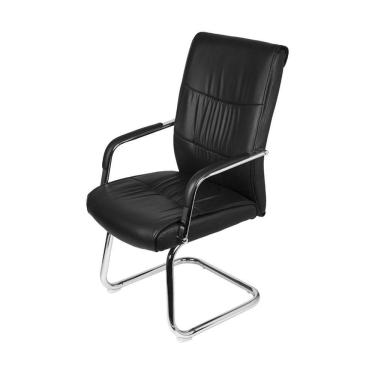 Imagem de Cadeira De Escritório Estocolmo Fixa - Preta