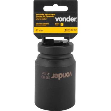 Imagem de Soquete Sextavado Impacto Longo Enc 1" 41mm Aço Cromo Vonder