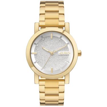 Imagem de Relógio Euro Feminino Glitz Dourado - Eu2036yvx-4d